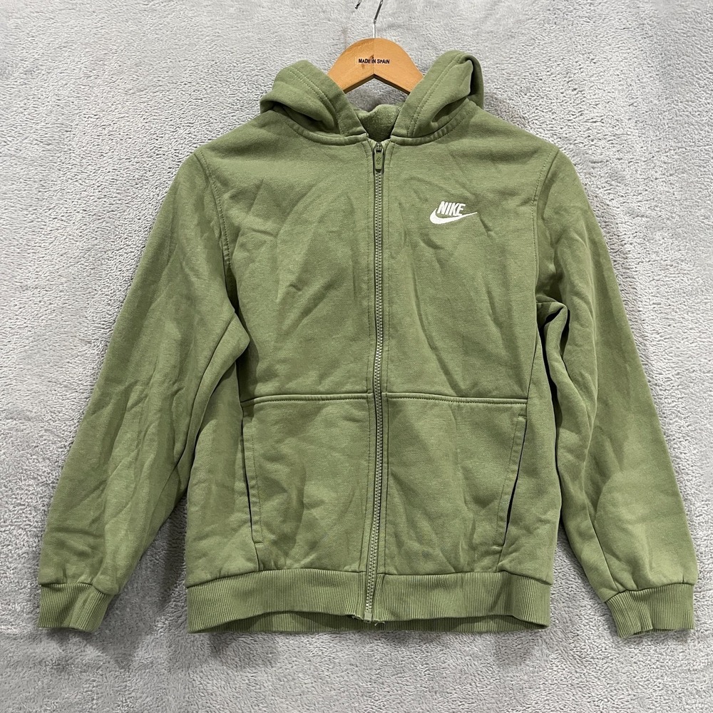 Nike Kids Club Fleece Full Zip Jacket FD3004-386Boys Girls Hoodie | Large